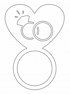 Anillo de corazón