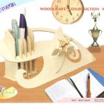 Organizador de plumas para escritorio - Vector descarganle para corte CNC y grabado laser gratis | Stanser