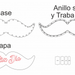 Caja de bigote - Vector descarganle para corte CNC y grabado laser gratis | Stanser