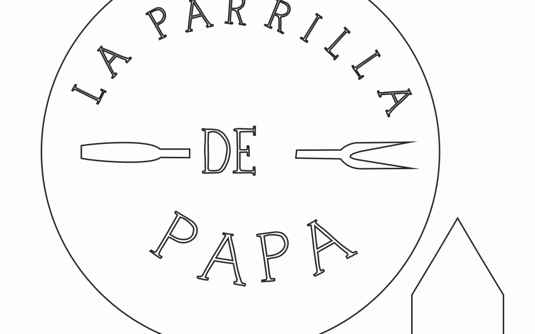 Cartel «La parrilla de papá»