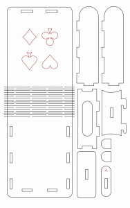 Caja para naipes