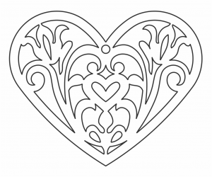 Dije de corazón