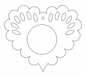 Corazón con círculo
