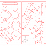 Lámpara con bisagras vivas - Vector SVG DXF para Laser CO2 - Descargable gratis | Stanser