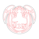 Ángeles de luz - Vector SVG DXF para CNC Router y Laser CO2 - Descargable gratis | Stanser