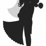 Novio alzando a la novia - Vector descarganle para corte CNC y grabado laser gratis | Stanser