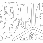 Helicóptero 3D armable - Vector descarganle para corte CNC y grabado laser gratis | Stanser