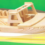 Bote "Jet Sprint" - Vector descarganle para corte CNC y grabado laser gratis | Stanser