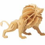 León 3D - Vector descarganle para corte CNC y grabado laser gratis | Stanser