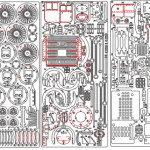 Mecanismo de locomotora - Vector descarganle para corte CNC y grabado laser gratis | Stanser