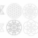Metatrón y flores de la vida - Vector SVG DXF para CNC Router y Laser CO2 - Descargable gratis | Stanser