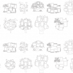 Galería de árboles portarretratos - Vector descarganle para corte CNC y grabado laser gratis | Stanser