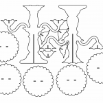 Candelabro portacupcakes - Vector SVG DXF para CNC Router y Laser CO2 - Descargable gratis | Stanser