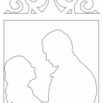 Cuadro de novios - Vector descarganle para corte CNC y grabado laser gratis | Stanser