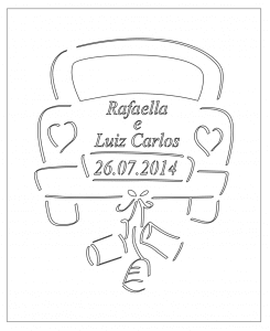 Auto de boda