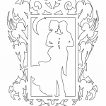 Recuerdo para celebración de boda - Vector descarganle para corte CNC y grabado laser gratis | Stanser