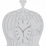 Reloj de jaula - Vector SVG DXF para Laser CO2 - Descargable gratis | Stanser