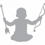 Sombra de cupido 4 - Vector descarganle para corte CNC y grabado laser gratis | Stanser