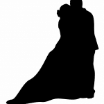 Sombra de novios - Vector descarganle para corte CNC y grabado laser gratis | Stanser