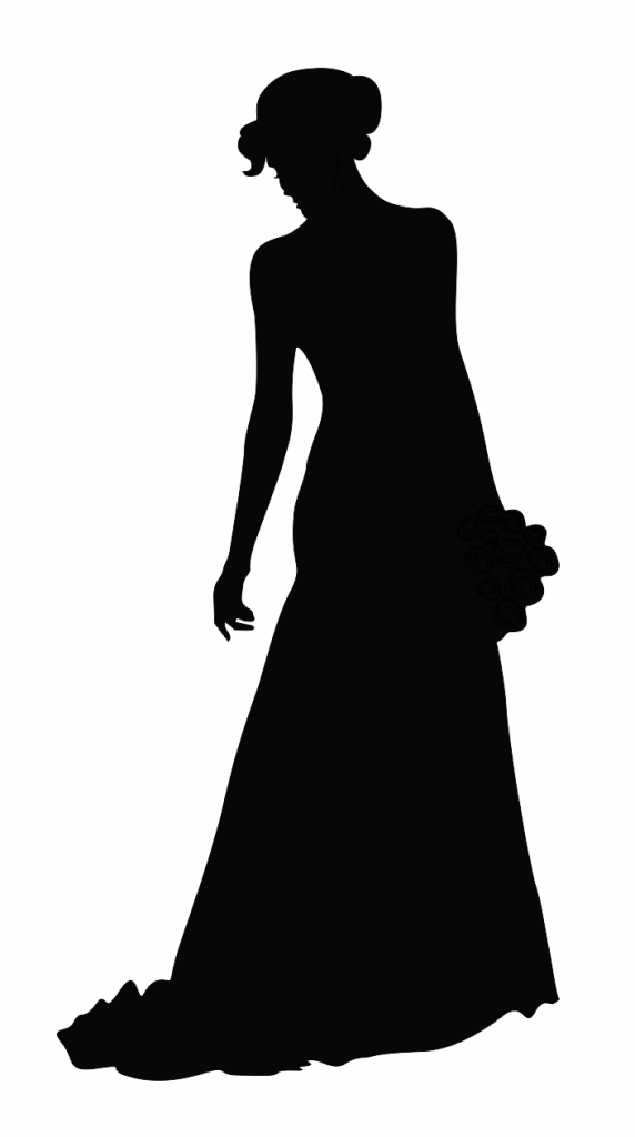 Sombra de novia — vector para corte CNC