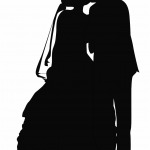 Beso de bodas 2 - Vector descarganle para corte CNC y grabado laser gratis | Stanser