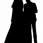 Sombra de esposos - Vector descarganle para corte CNC y grabado laser gratis | Stanser