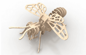 Abeja armable 3D