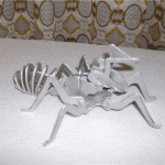Hormiga 3D armable - Vector descarganle para corte CNC y grabado laser gratis | Stanser
