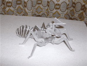 Hormiga 3D armable