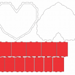 Caja de corazón con tapa - Vector SVG DXF para CNC Router y Laser CO2 - Descargable gratis | Stanser