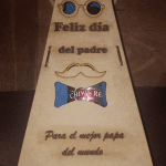 Caja de corbata "Feliz día" - Vector descarganle para corte CNC y grabado laser gratis | Stanser
