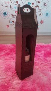 Caja para botella «Súper papá»