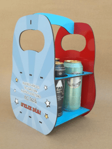 Caja cervecera «Feliz día»