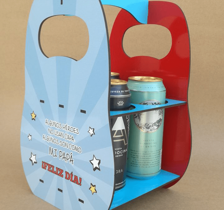 Caja cervecera «Feliz día»