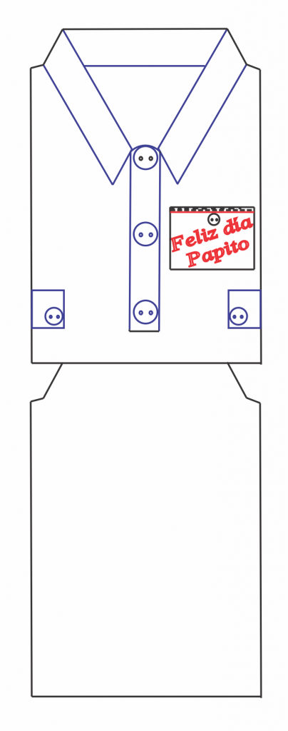 Camisa — vector para corte CNC