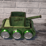 Tanque militar para cerveza - Vector descarganle para corte CNC y grabado laser gratis | Stanser