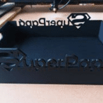 Charola "Súper papá" - Vector descarganle para corte CNC y grabado laser gratis | Stanser