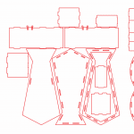 Cajas de corbatas y bigotes - Vector descarganle para corte CNC y grabado laser gratis | Stanser