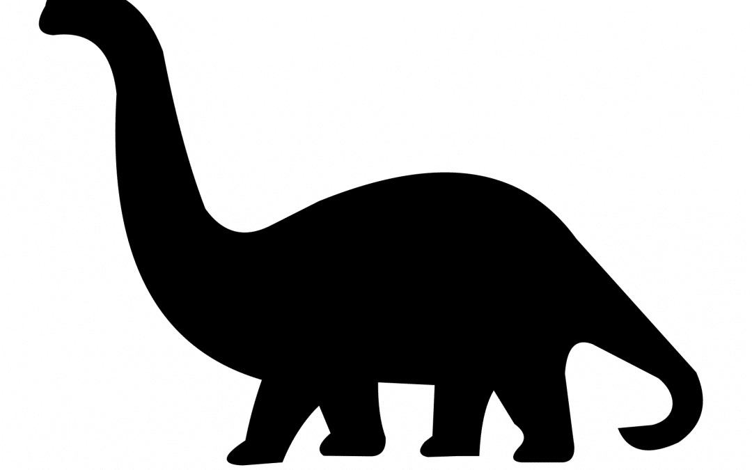 Sombra de braquiosaurio