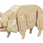 Puerco 3D - Vector descarganle para corte CNC y grabado laser gratis | Stanser