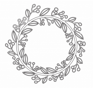 Guirnalda circular