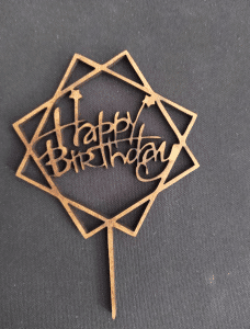 Topper «Happy Birthday» 5