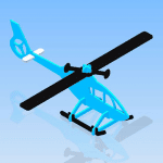Helicóptero armable (sencillo) - Vector descarganle para corte CNC y grabado laser gratis | Stanser