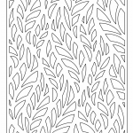 Panel de helechos - Vector descarganle para corte CNC y grabado laser gratis | Stanser
