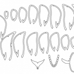 Lámpara de ballena - Vector SVG DXF para Laser CO2 - Descargable gratis | Stanser