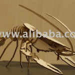 Langosta 3D - Vector descarganle para corte CNC y grabado laser gratis | Stanser