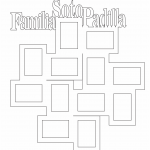 Marco para 12 fotos - Vector descarganle para corte CNC y grabado laser gratis | Stanser