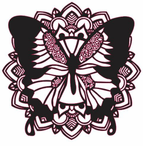 Mandala de mariposa