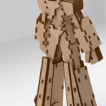 Robot tridimensional - Vector descarganle para corte CNC y grabado laser gratis | Stanser
