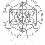 Metatrón - Vector SVG DXF para CNC Router y Laser CO2 - Descargable gratis | Stanser